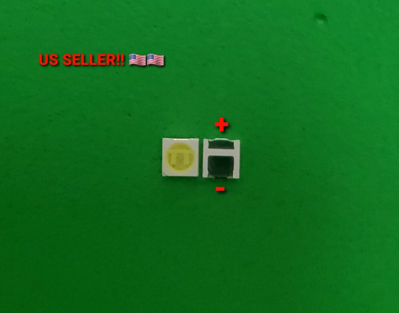 100pcs 3030 6V SMD Lamp Beads Cold White for LED TV Backlight Strip Repair