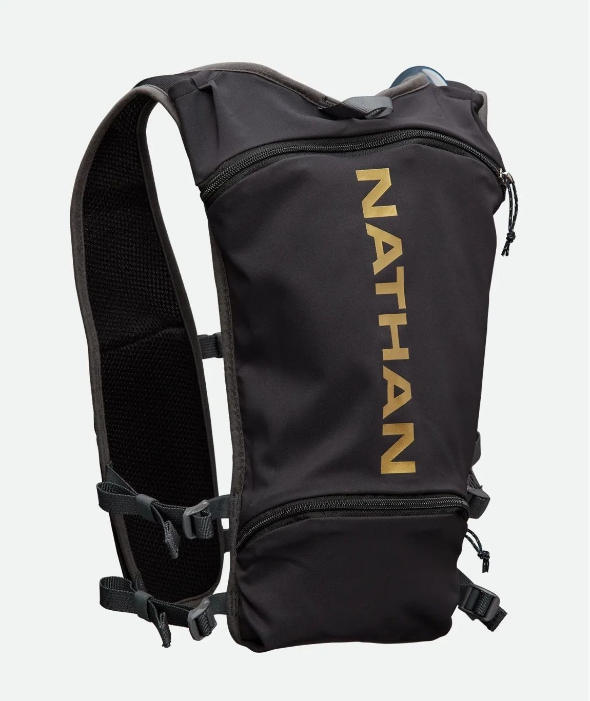 Nathan QuickStart 4 Liter Hydration Vest/Run Vest Black/Gold Unisex No Bladder