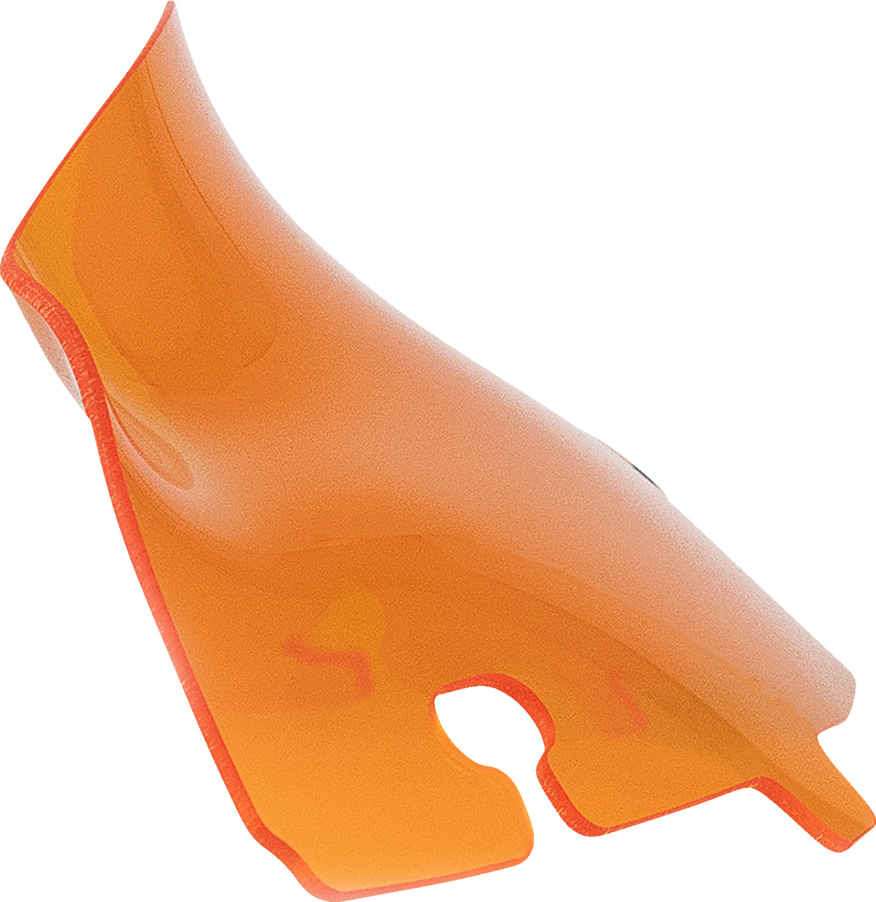 Klock Werks KWW-01-0675 Kolor Flare Windshield - Orange - 14-25 FLH/FLHT/FLHX