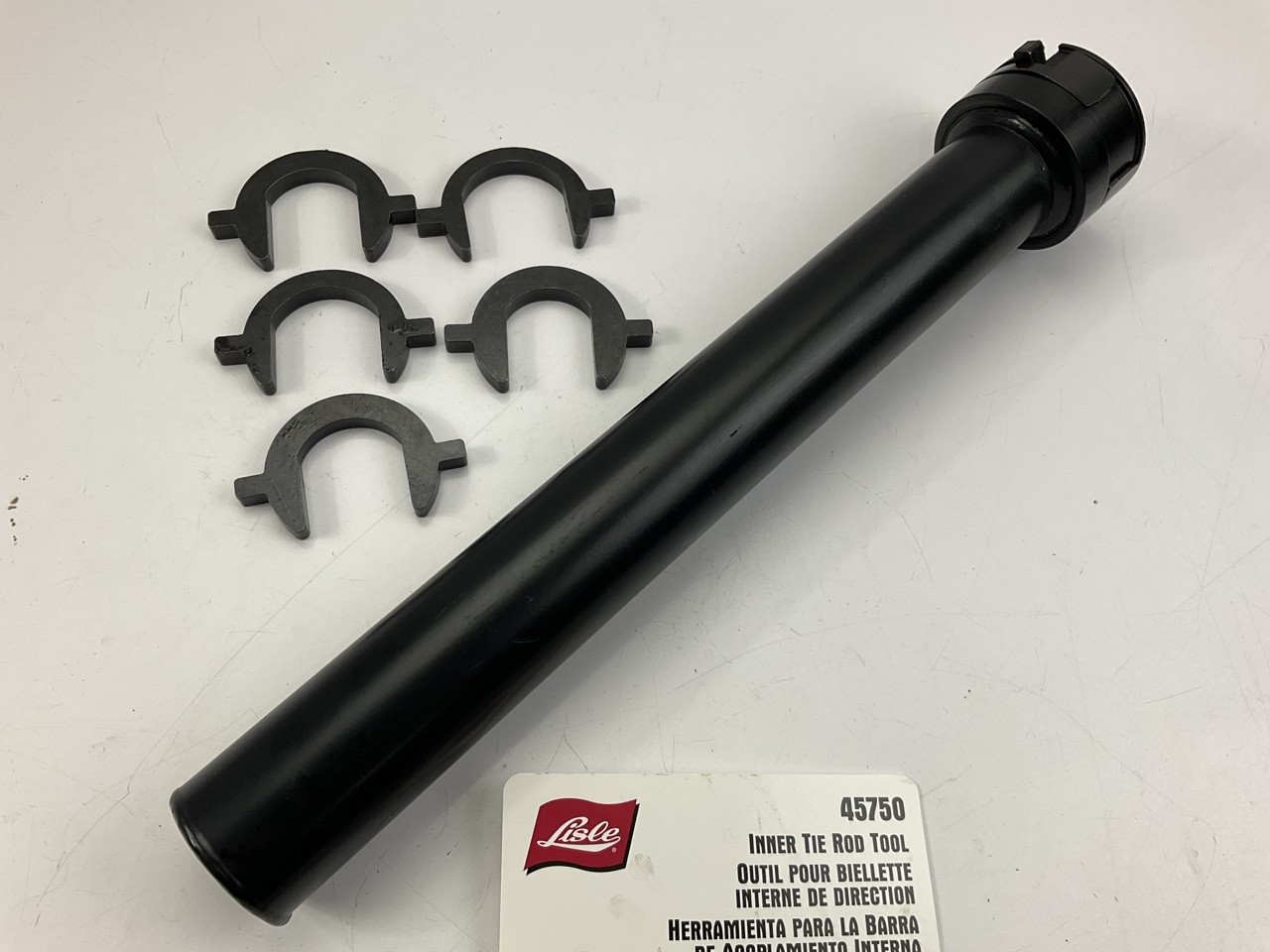 Lisle 45750 Inaccessible Inner Tie Rod Removal Tool With Crowfoot And Retainer