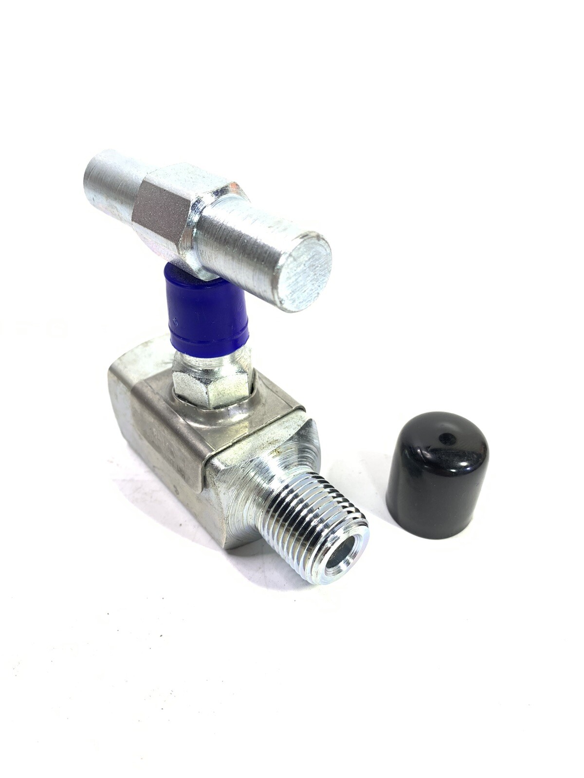 Balon N463-MF Manual Steel Needle Valve 6000 PSI 1/2 Inch Male To Female NPT