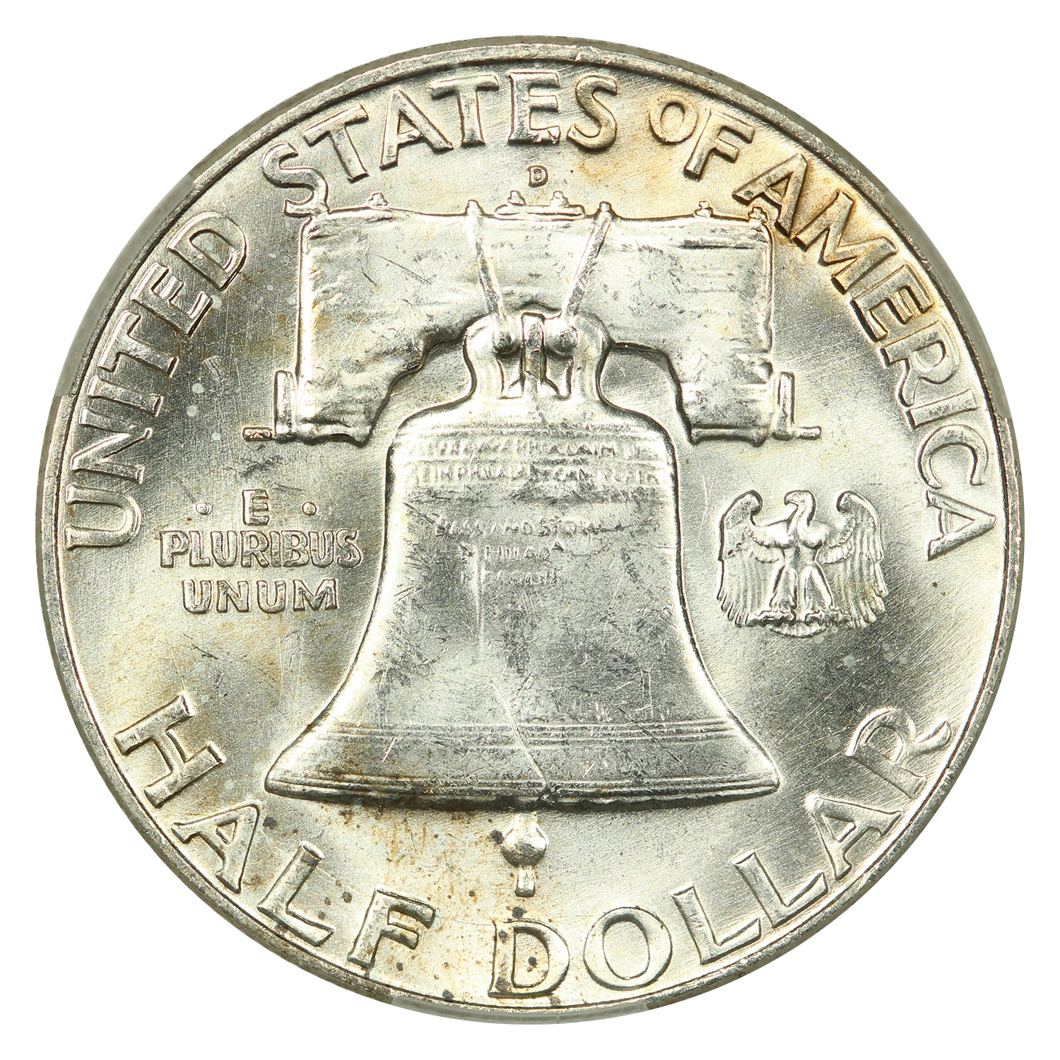 1951-D 50C CACG MS63FBL - Franklin Half Dollar