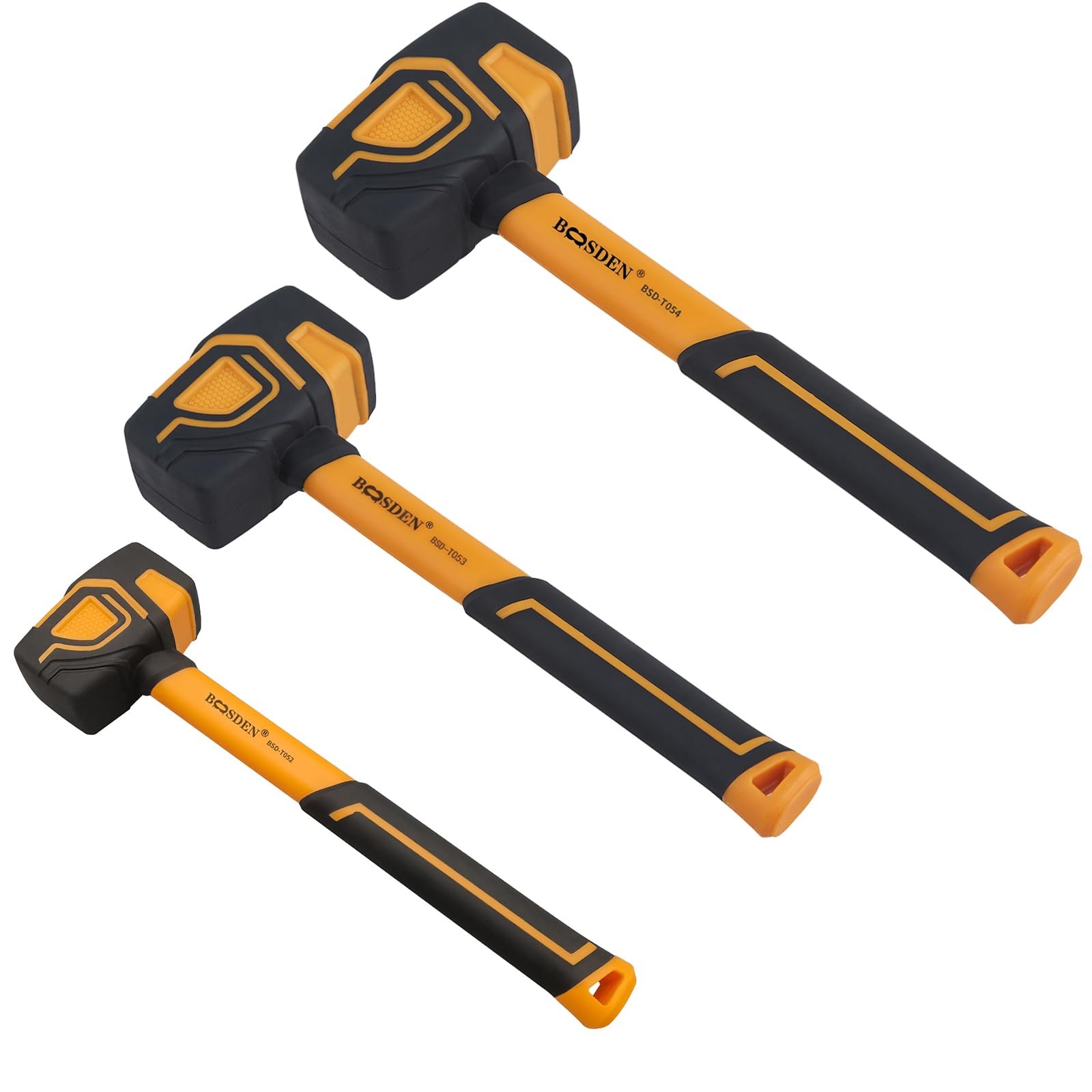 Rubber Mallet Set 3pack Rubber Mallet Hammer 10 Oz 20 Oz And 36 Oz Rubber Hammer