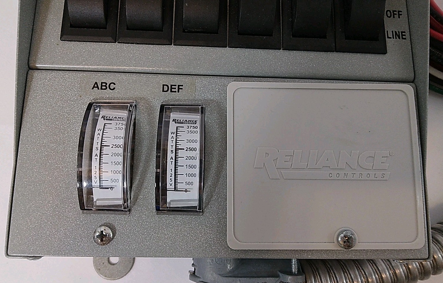 Reliance Controls ProTran Model 31406C Generator Transfer Switch