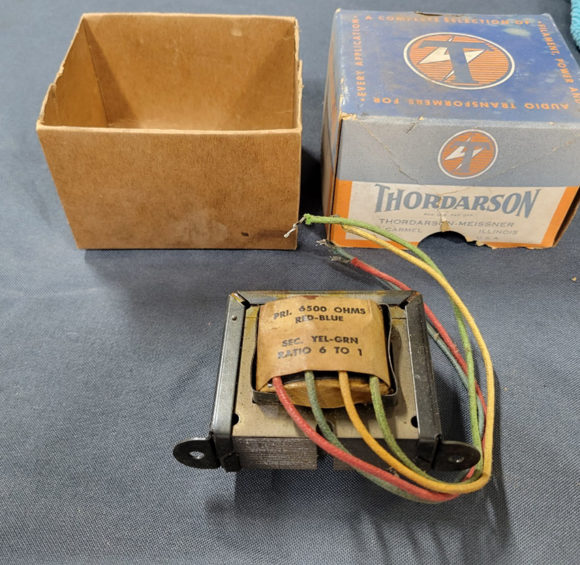NOS Thordarson 26S71 Vertical Output Autoformer – Vintage TV Replacement Transfo