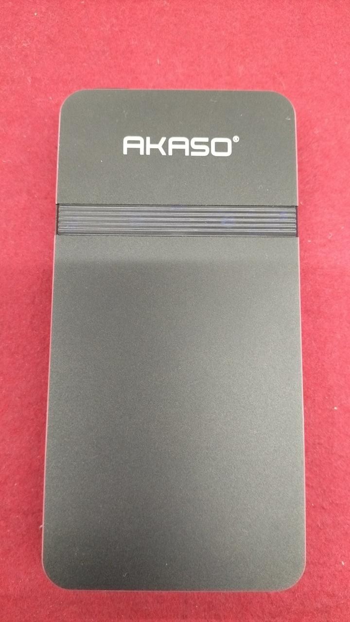 AKASO Focus Mini Video Projector Compact Portable Color Black No Box Used