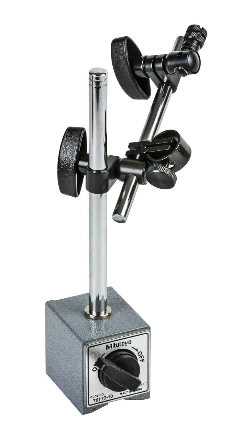Mitutoyo 7011S-10 Magnetic Stand, for Dial Indicators, w/Fine adjustment