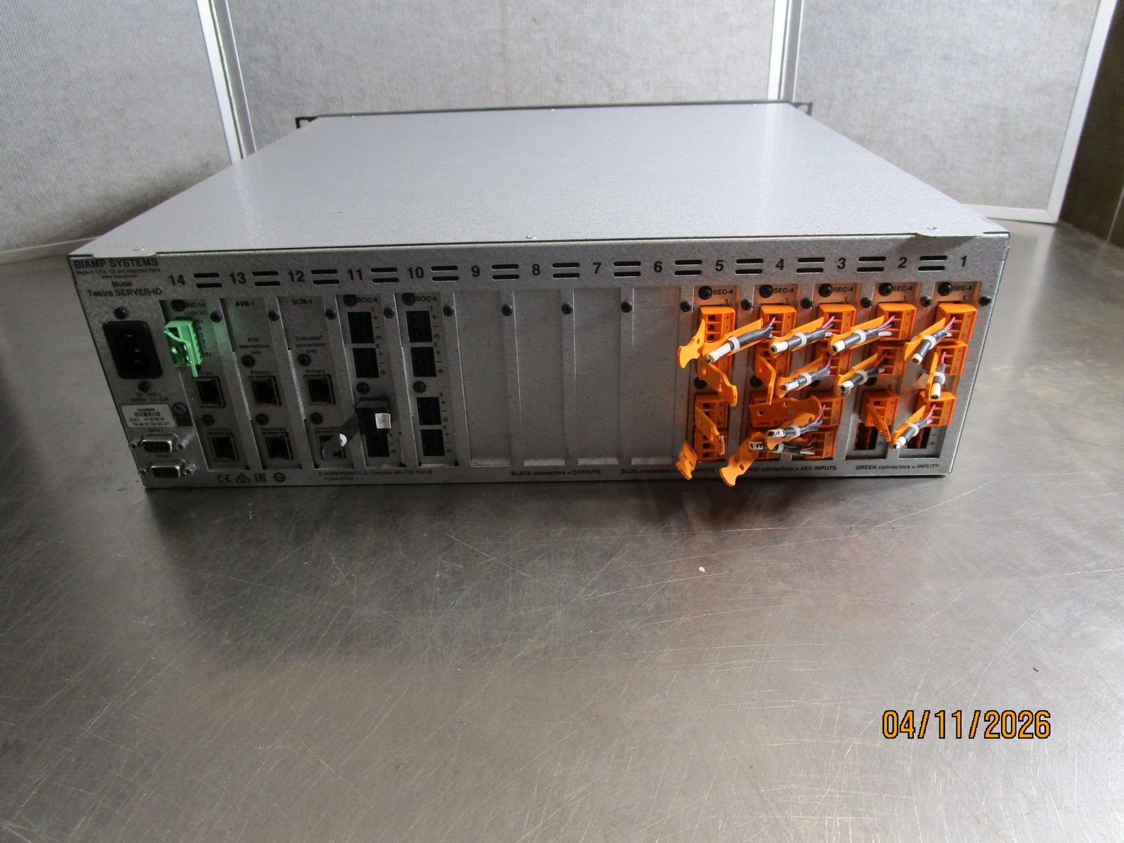 Biamp Tesira Server IO