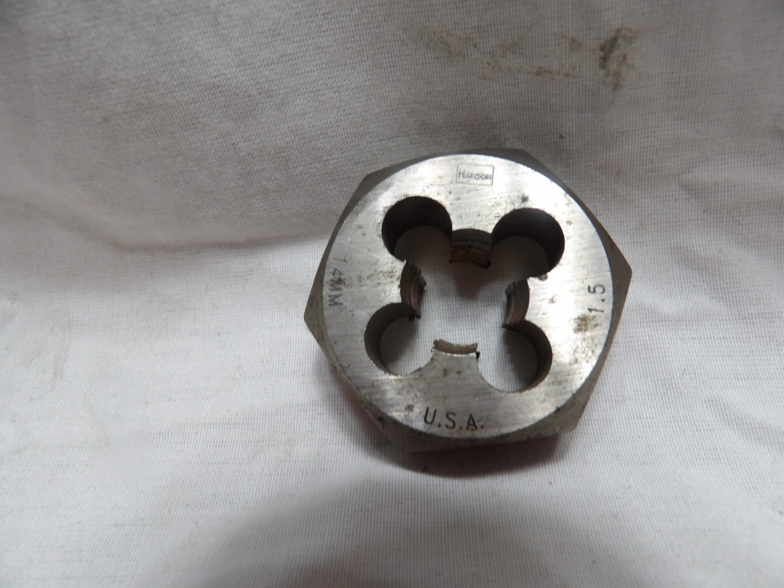 Hanson 14mm - 1.5 Hand Threading Die - USA