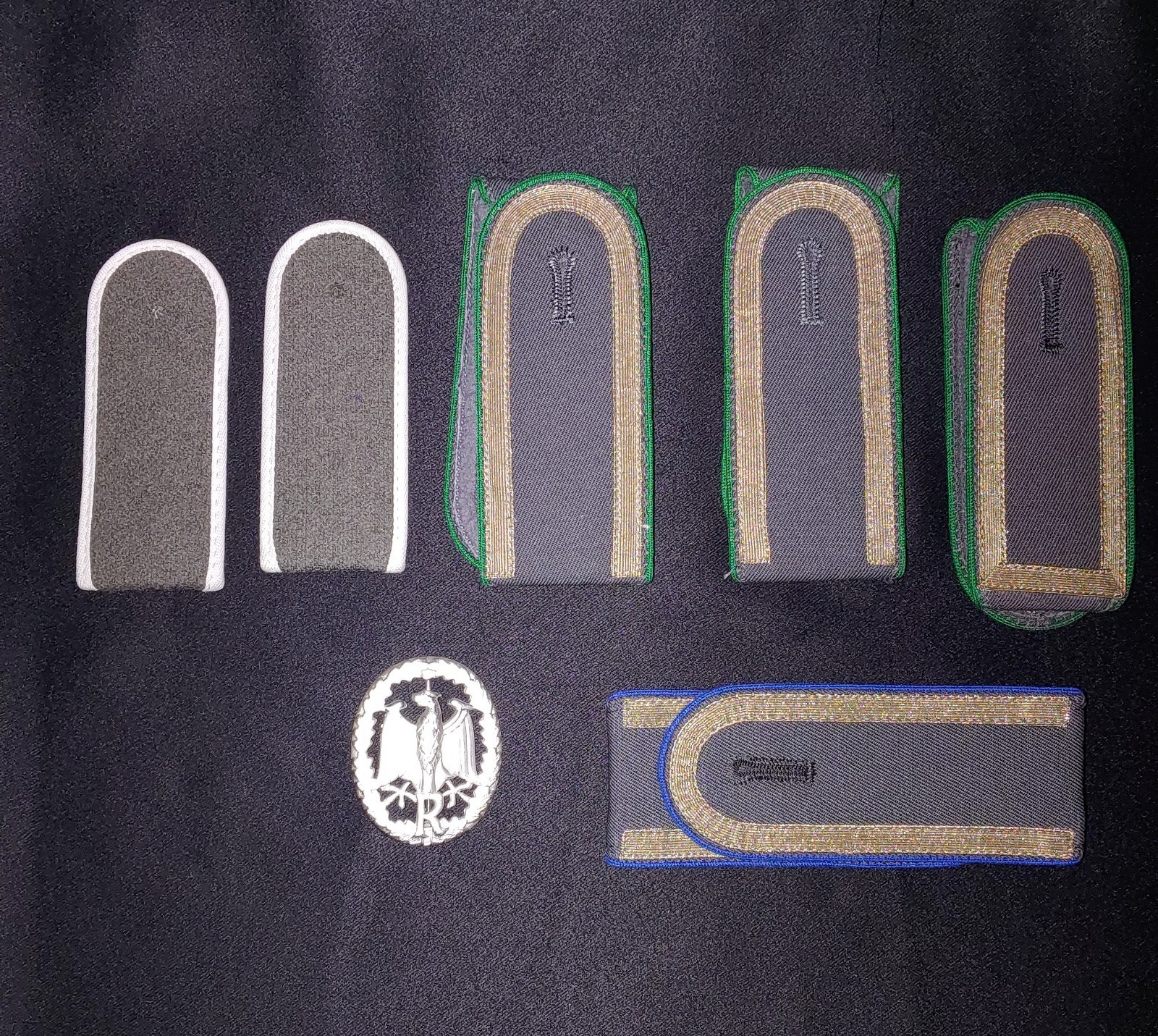 🇩🇪 GERMANY SHOULDER BOARDS,BUNDESWEHR & EAST GERMANY