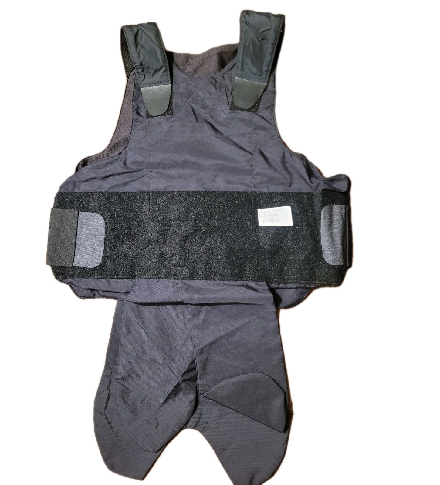 Concealable Body Armor Vest Carrier Tails Tactical Police New J Survival