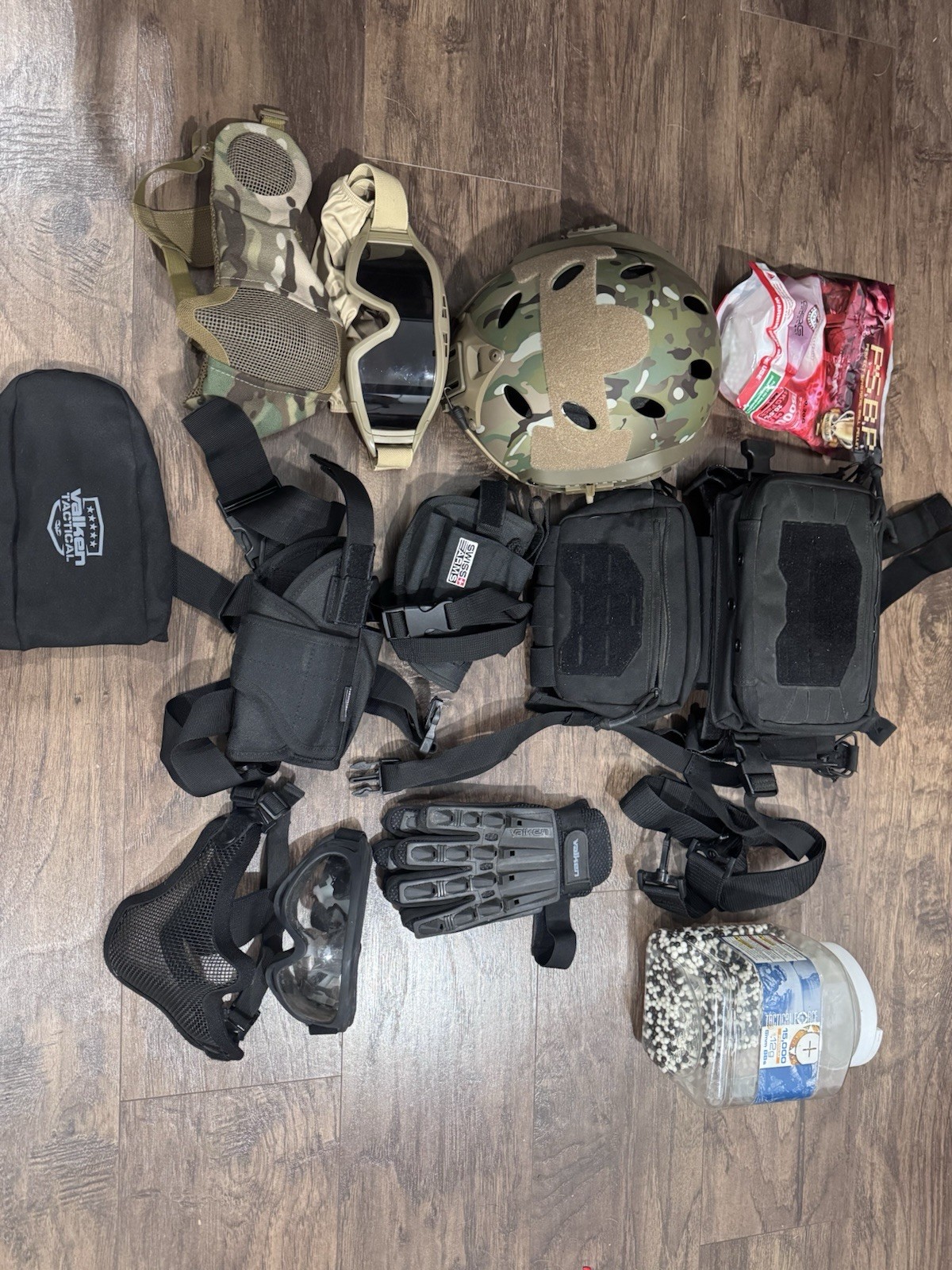 Airsoft Lot Full Load Out Including More Items
