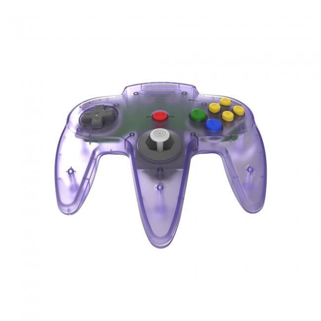 TeknoGame N64 Wireless 2.4 GHz controller s Atomic Purple