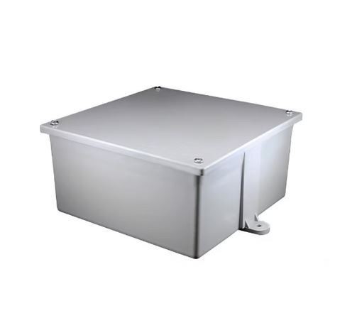 4 X 8x8x7 PVC Junction Box ETL Outdoor Electrical Enclosure NEMA Weatherproof