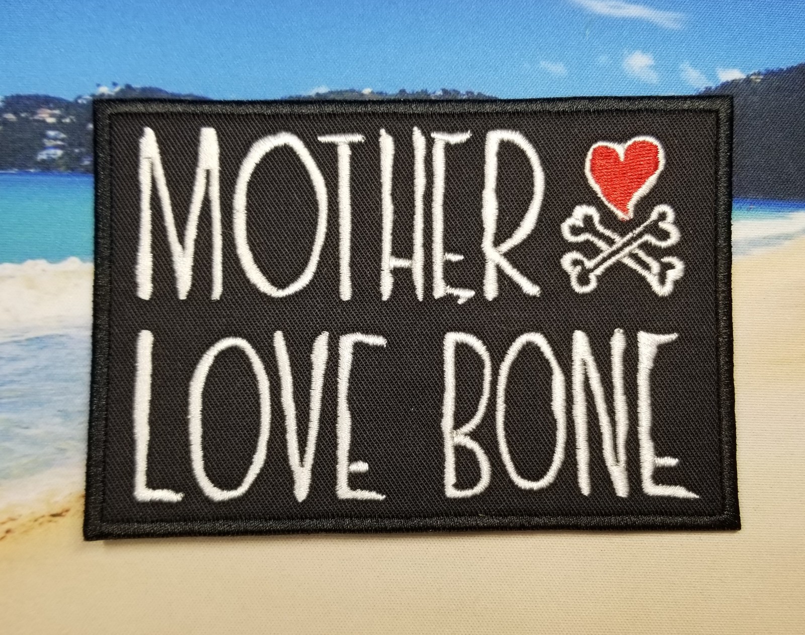 EMBROIDERED MOTHER LOVE BONE ROCK BAND PATCH (Please Read Ad)