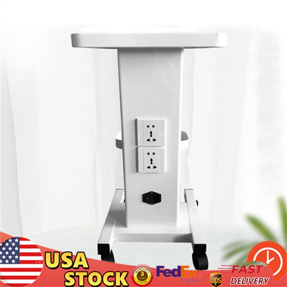 NEW 3 Tiers Medical Trolley Steel Mobile Cart Lab Dental Spa Salon Equipment
