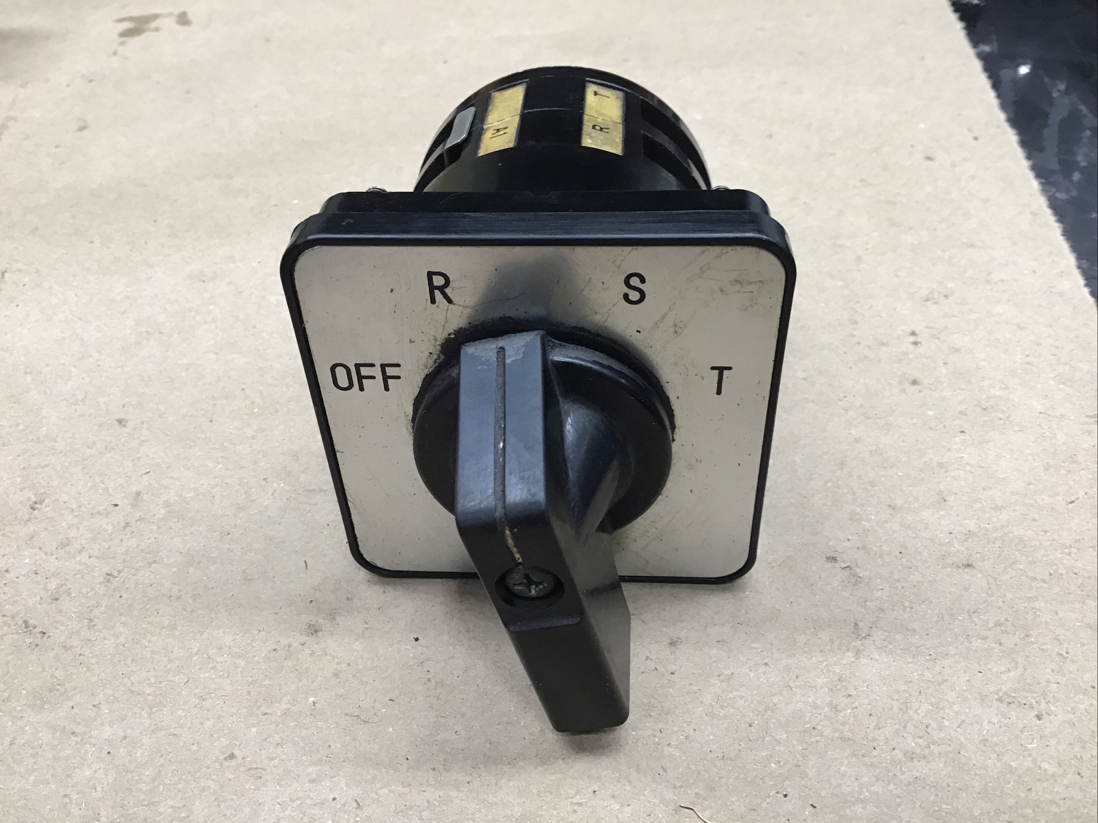 4-Position MITSUBISHI AK-N Rotary Selector Changeover Switch Stock #19J40