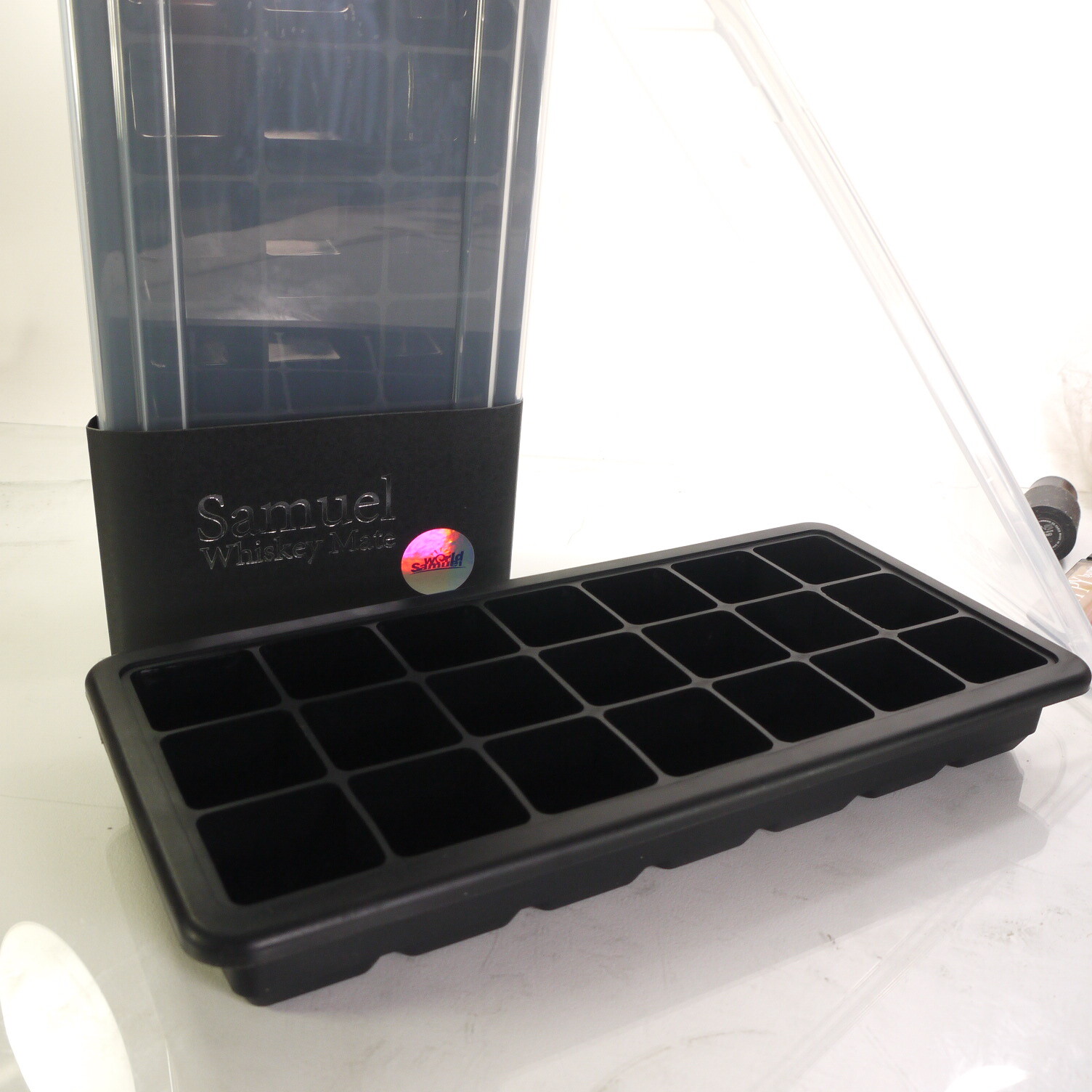 Samuelworld Ice Cube Tray, Pack of 2, small Ice Cubes, Flexible 21Cavity Silicon