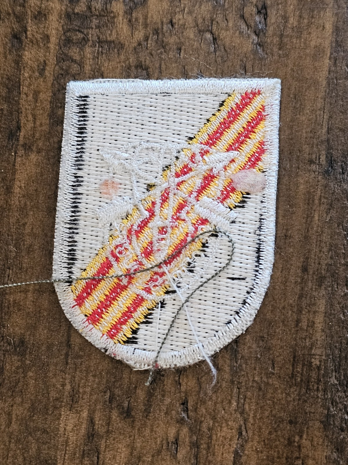1960s Army Special Forces SF Flash Cut Edge Patch L@@K!!!