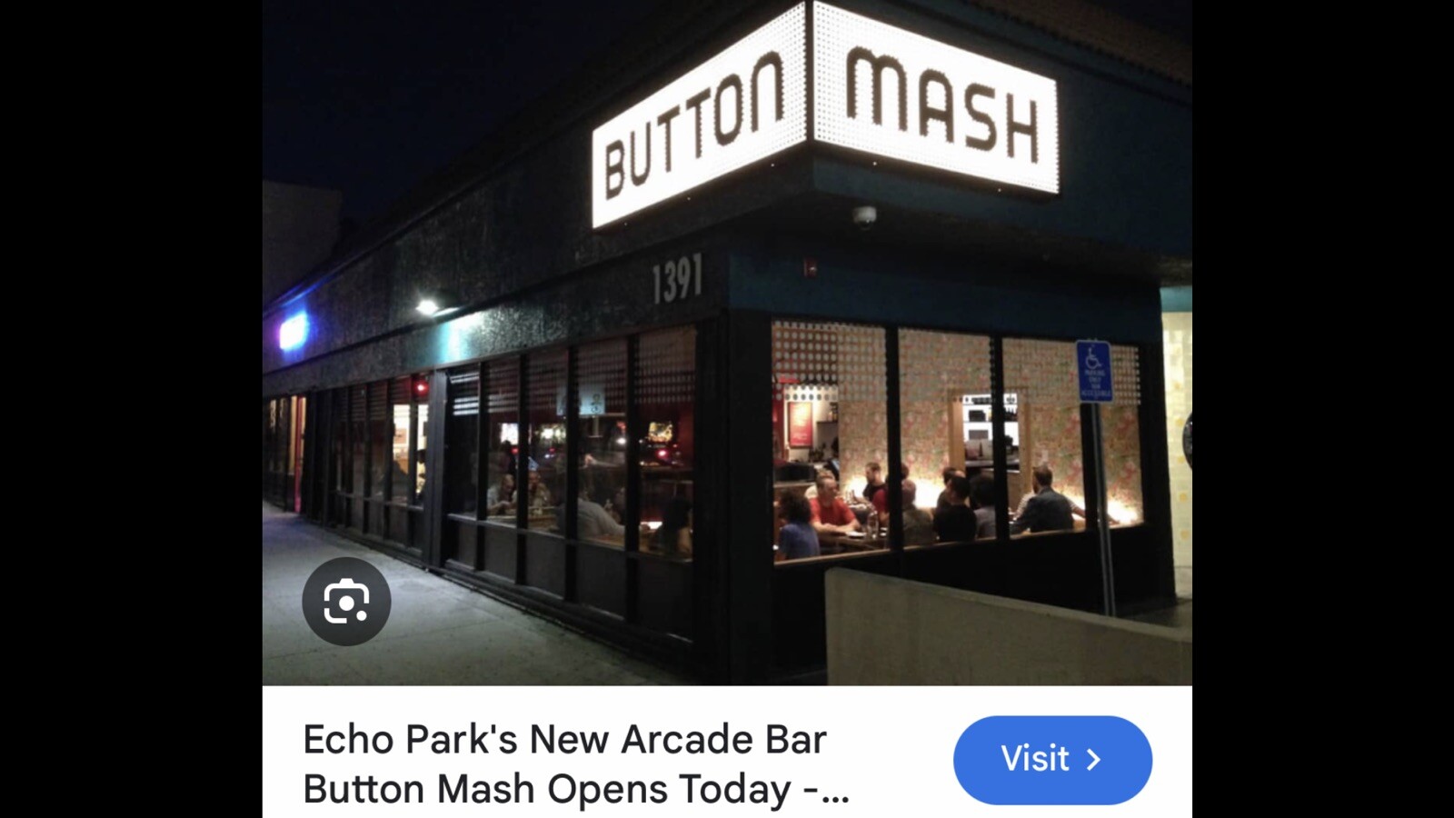 Arcade Token - Button Smash Game - Los Angeles, California