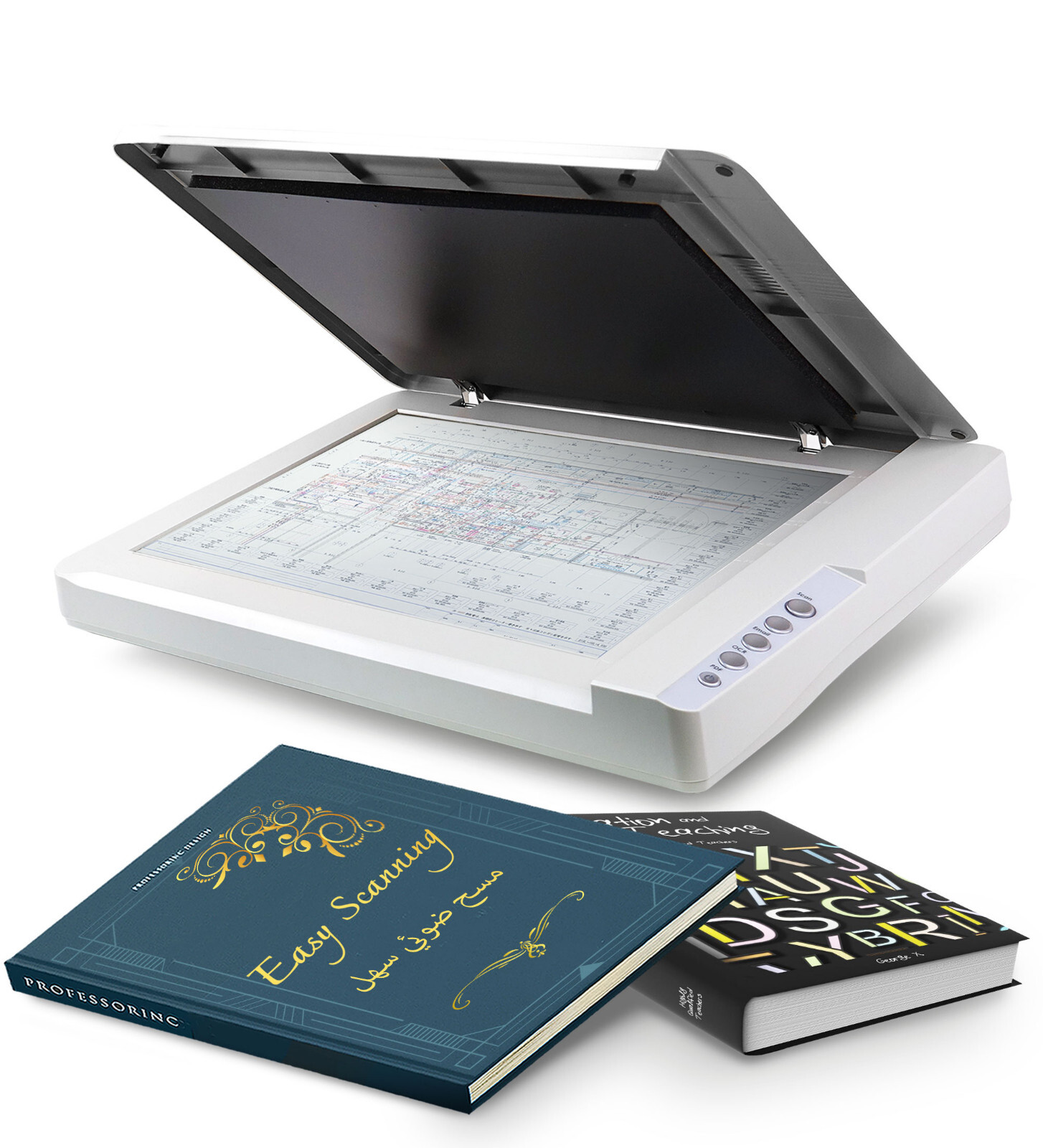 Plustek OpticSlim 1180 A3 Large  Format Flatbed Document Scanner 1200 DPI
