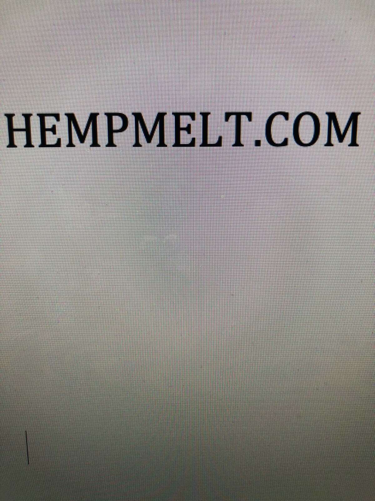 HEMPMELT .COM DOMAIN NAME