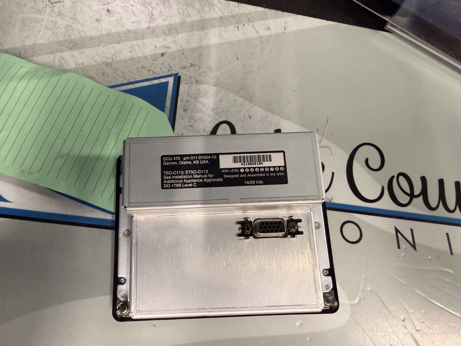 Remote FMS Controller GCU475 011-01054-10 Removed Working
