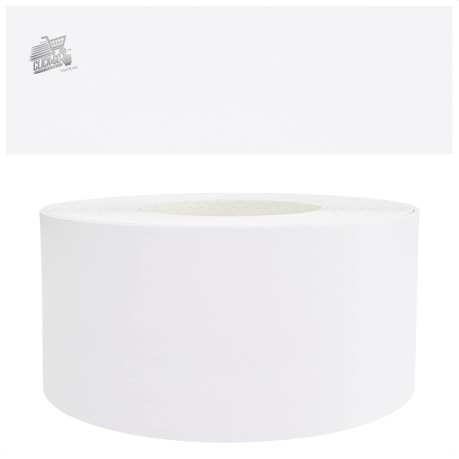 ® - White Effect Edge | 60mm X 20M | Easy to Apply | Kitchen Edge in Me