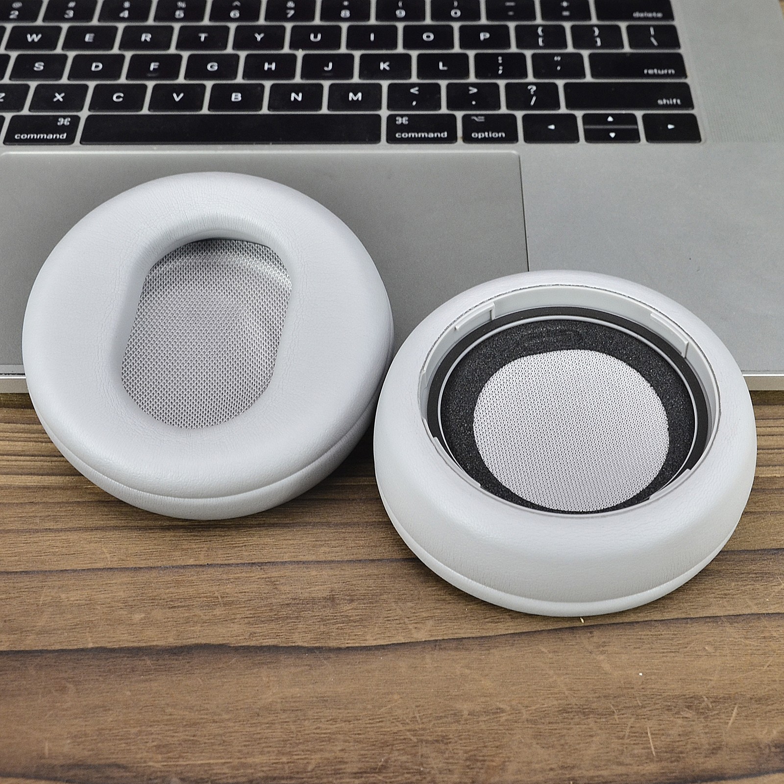2Pcs Ear Pads Cushion Cover Grey Earmuffs For Microsoft Surface Headset Parts