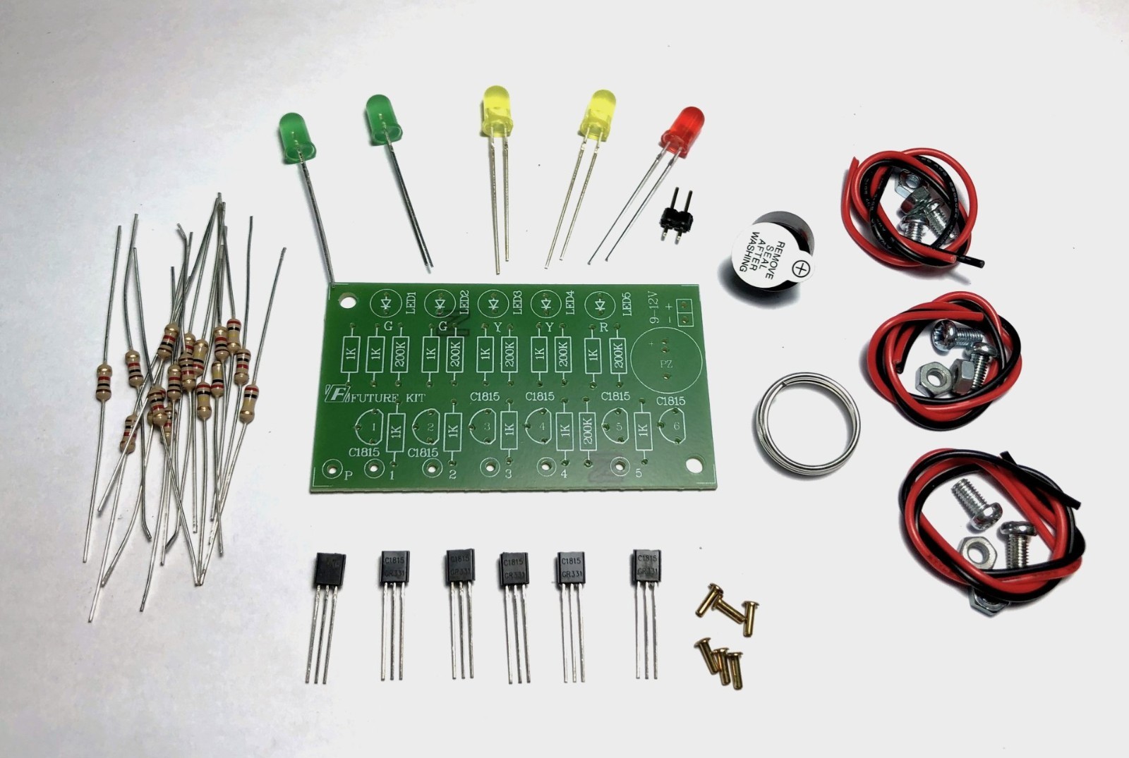 Water Level Indicator with Alarm Unassembled Kit