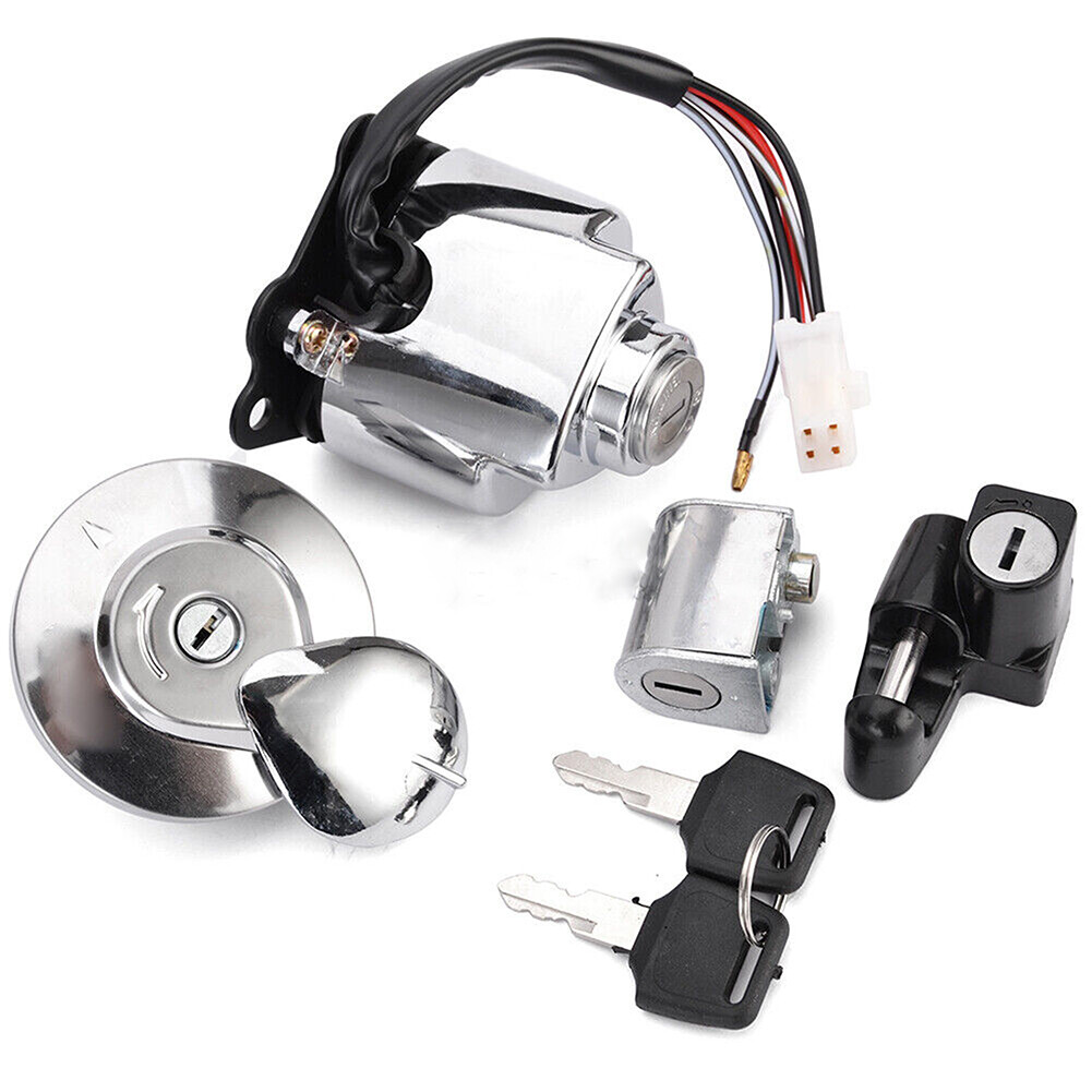 Ignition Switch Fuel Gas Cap Lock Set for Honda VTX1300 ALL models 2005-2009