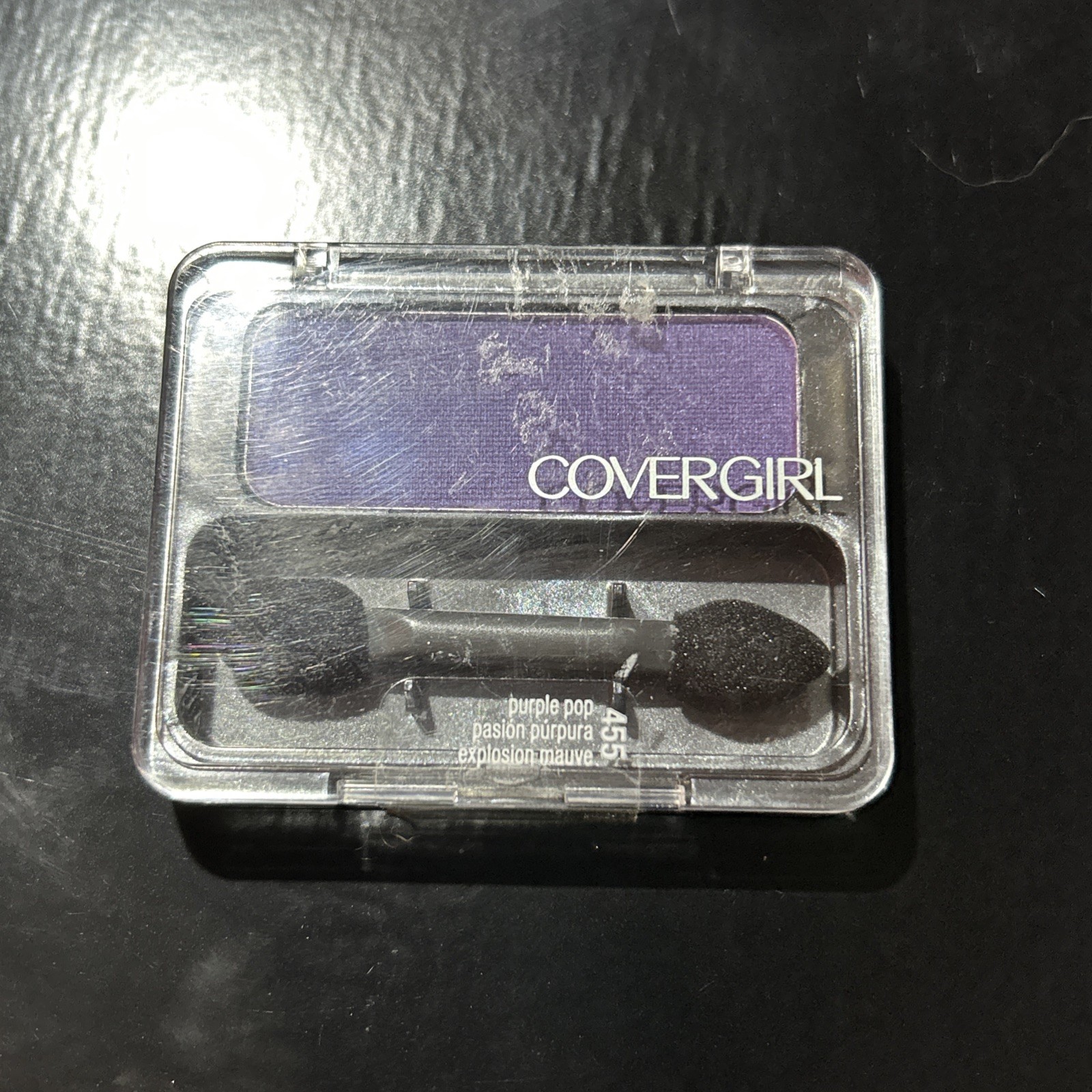 Cover Girl Number 455 Purple Pop Eye Enhancer Eyeshadow, Color Discontinued New