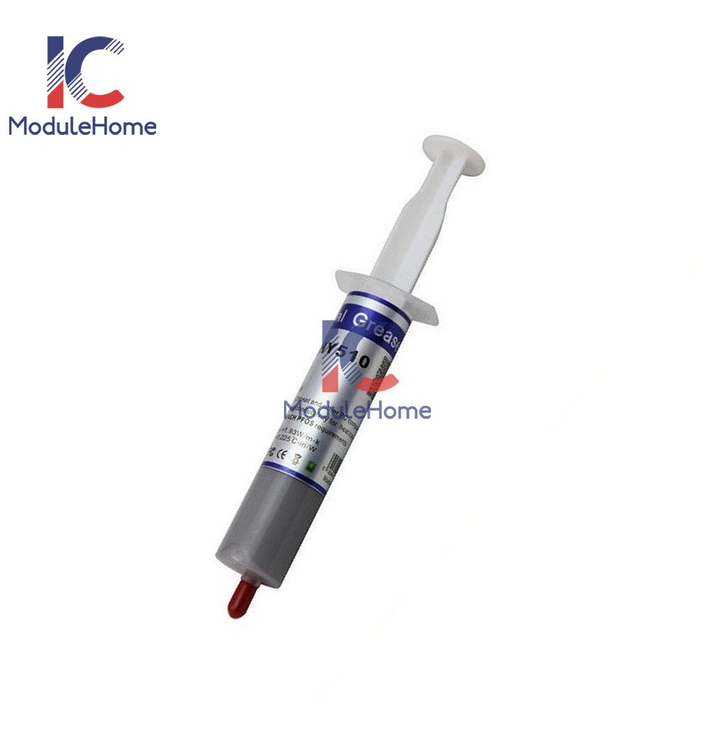 (10-pack) Grey Thermal Grease CPU Heatsink Compound Paste Syringe 10X