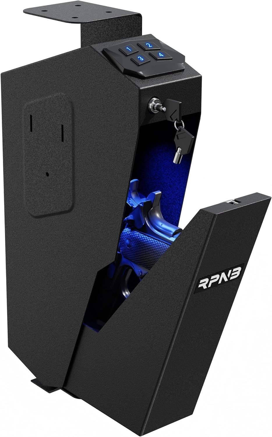 RPNB Mounted Gun Safe for Pistols， Home Safe 🔥 Digital Safe