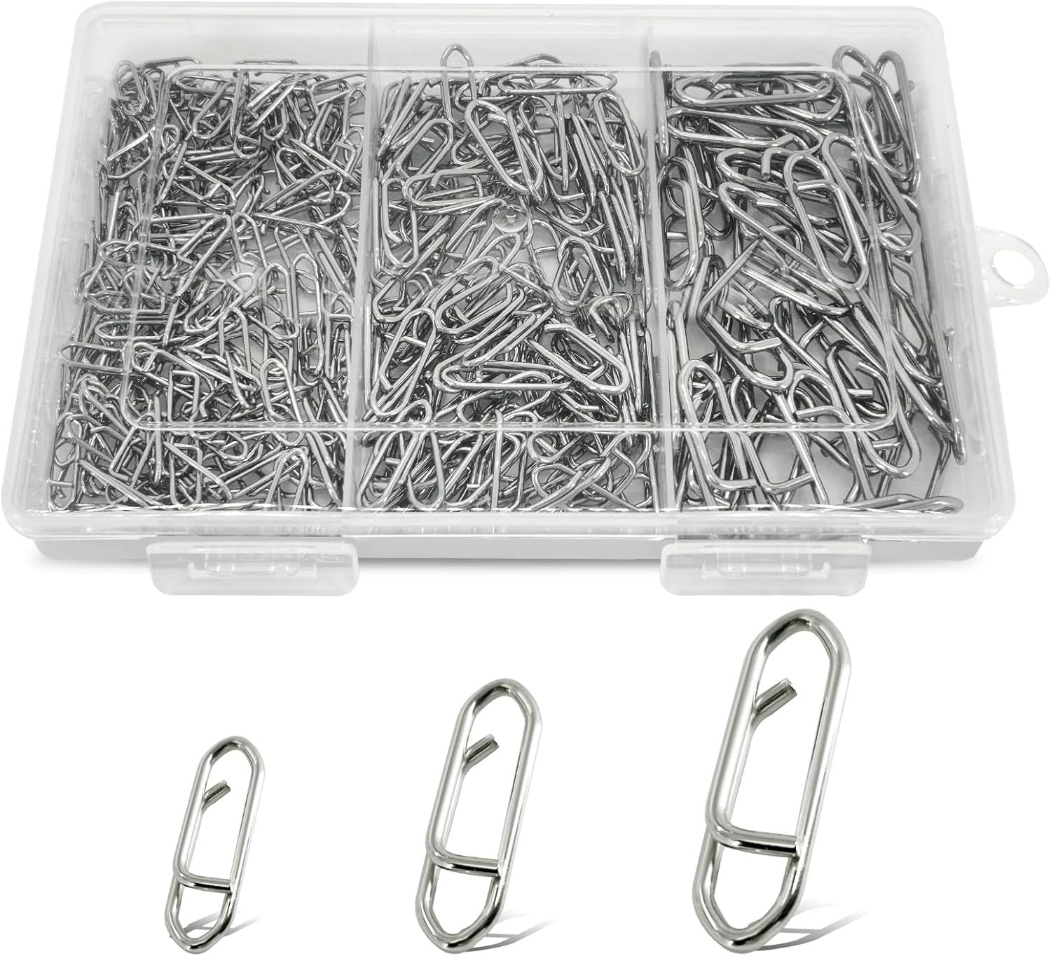 200 PCS Fishing Power Speed Clips, Upgraded Stainless Steel Quick Change Fishing
