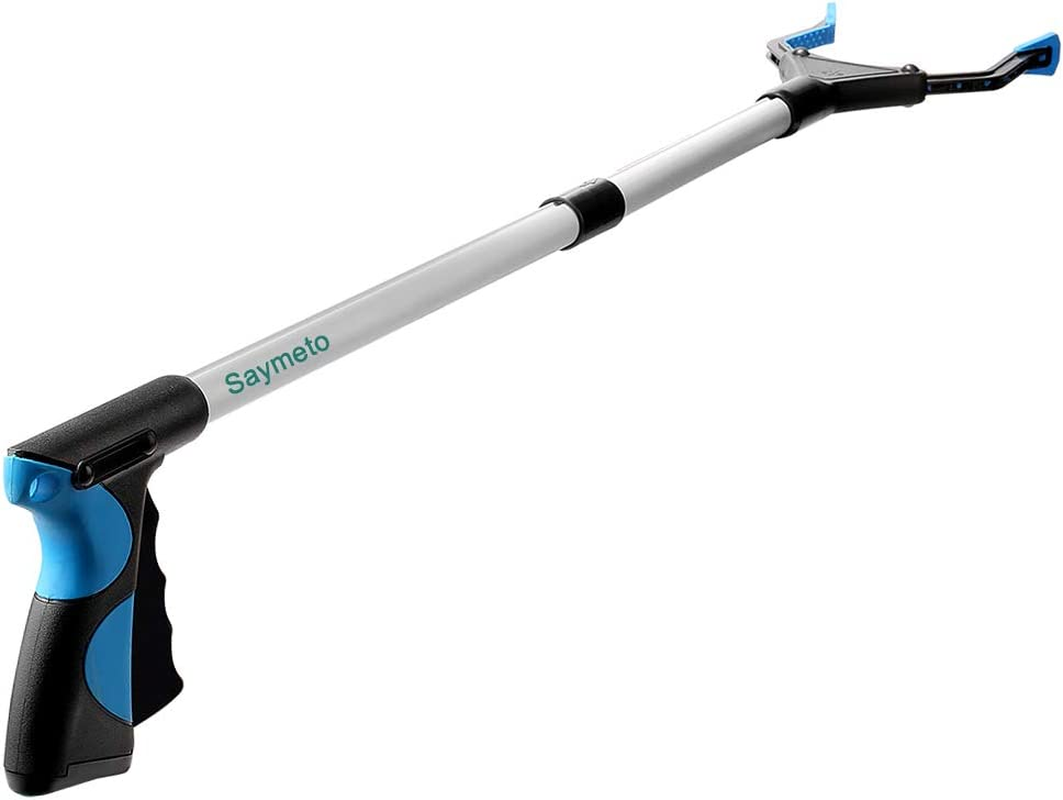 Grabber Reacher Tool, 32" Foldable Picker Upper Grabber, Reaching Tool for Trash