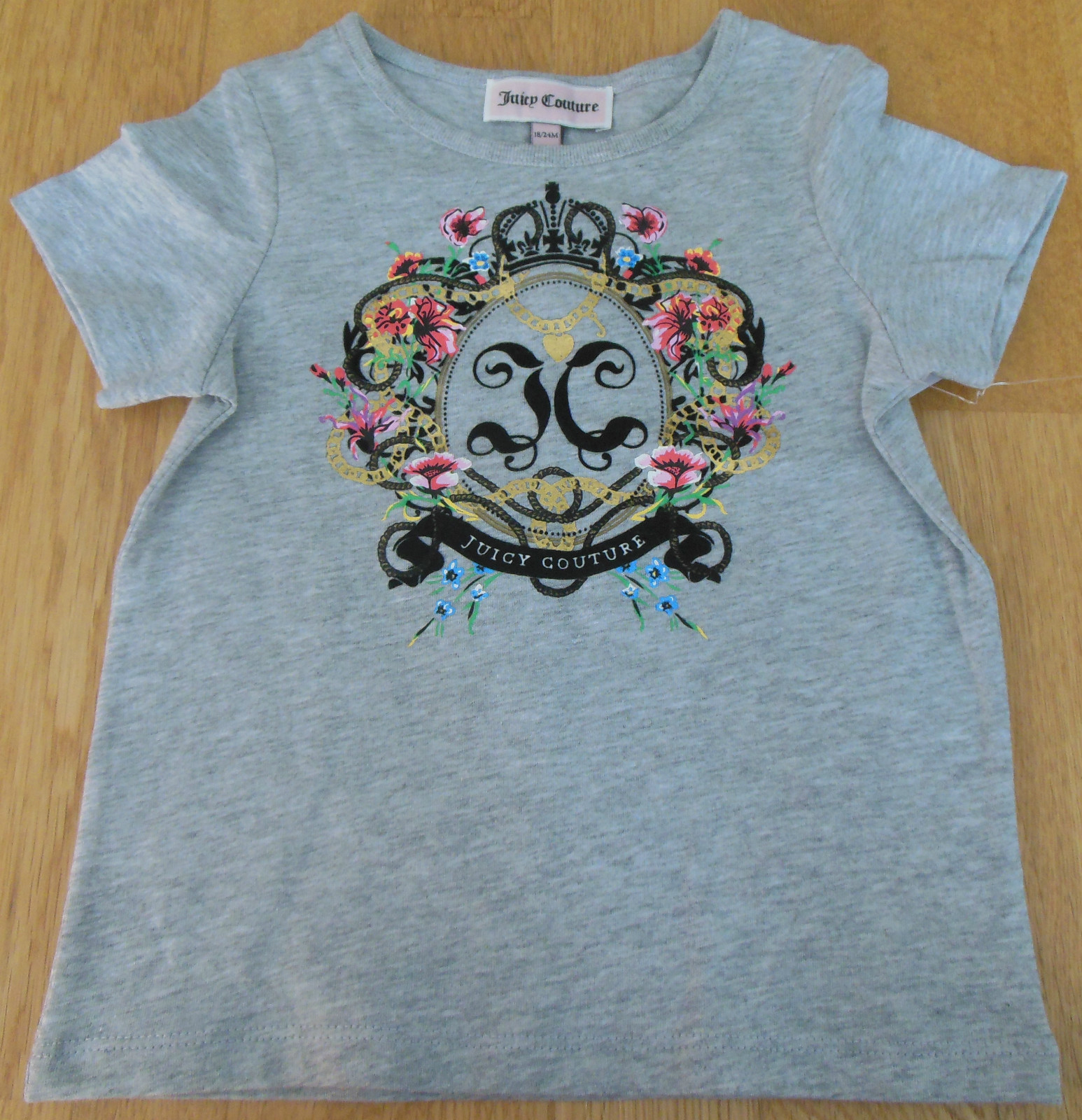 Juicy Couture baby girl top t-shirt 18-24 m New  designer