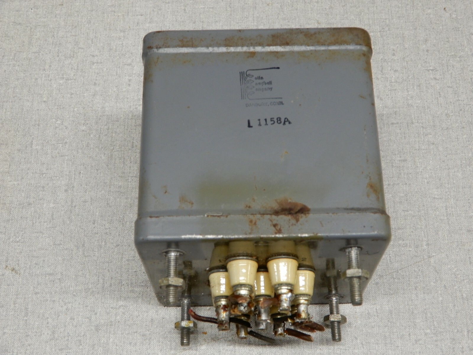 Colin Campbell Company L1158A Vacuum Tube Power Transformer No Other Information
