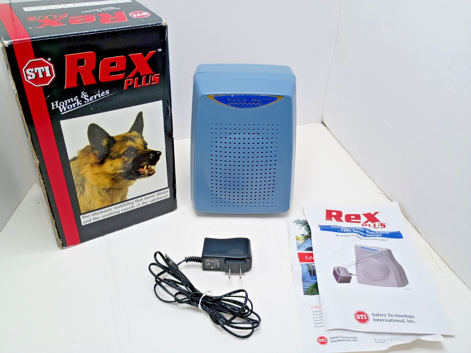 STI Rex Plus Electronic Watchdog Barking Dog Alarm/Home & Work Series Model#ED50