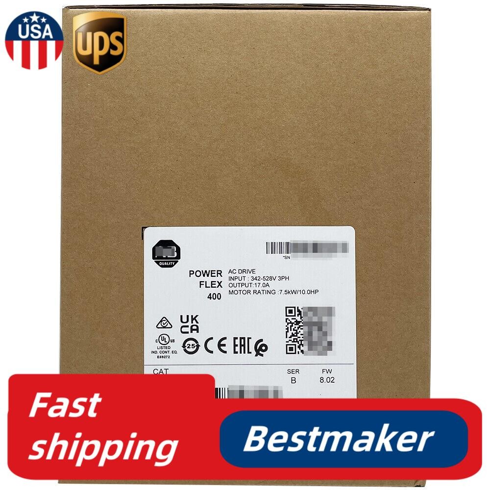 New Factory Sealed Allen-Bradley 22C-D017N103 POWERFLEX 400 22CD017N103