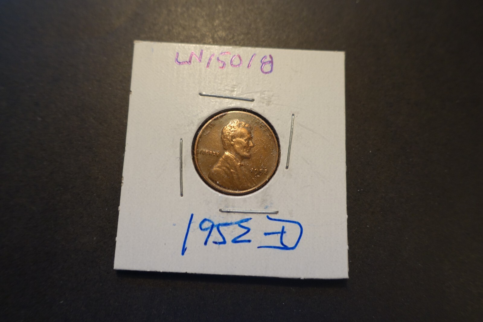 1952-D 1 cent Lincoln Penny
