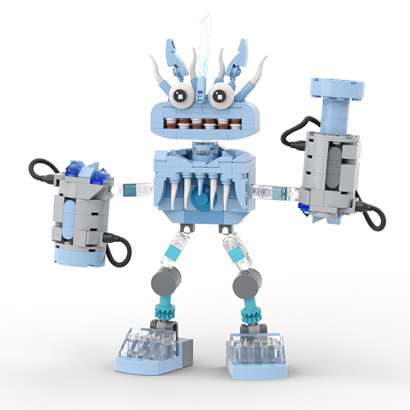 Wubbox Monster DIY Model Bricks Game Character MOC Building Blocks Set Toys Gift