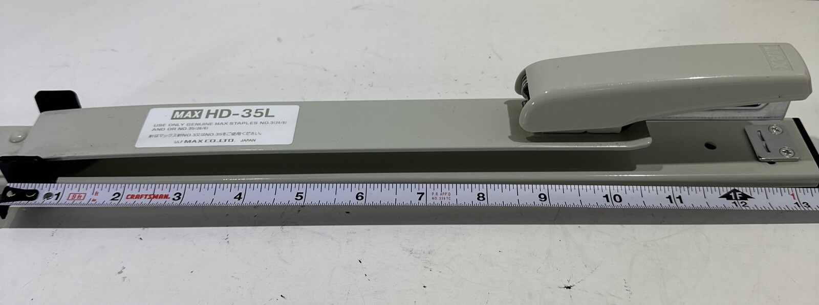 Max Long Reach Stapler HD-35L