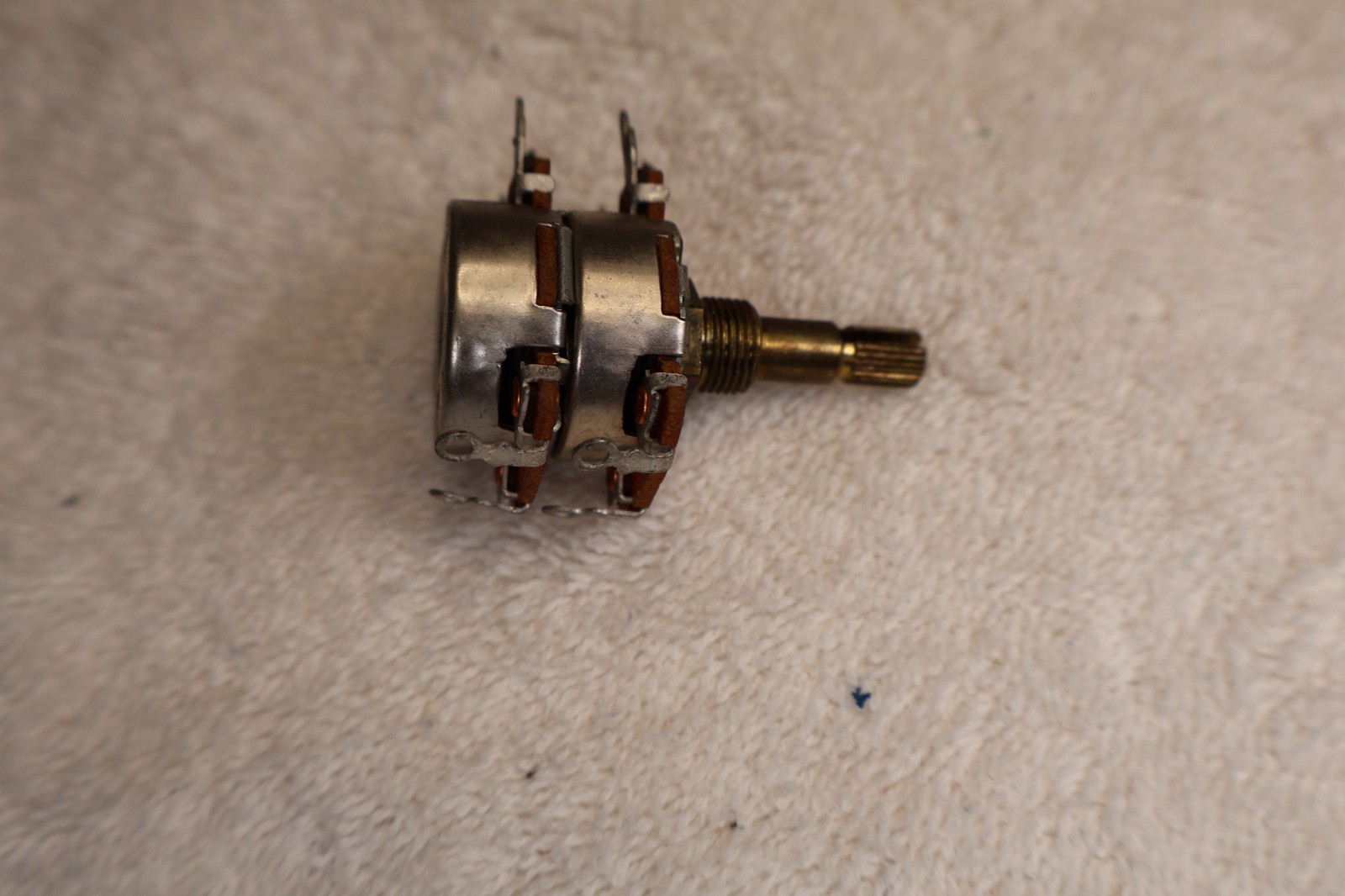 NOS CTS 50K Ohm Volume Potentiometer with Loudness Tap (PCB Mount) USA Made 1970