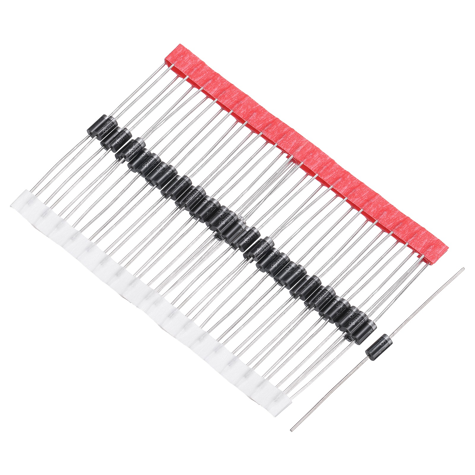 50Pcs Transient Suppression Diodes P6KE12A DO-15 Axial Unidirectional Channel