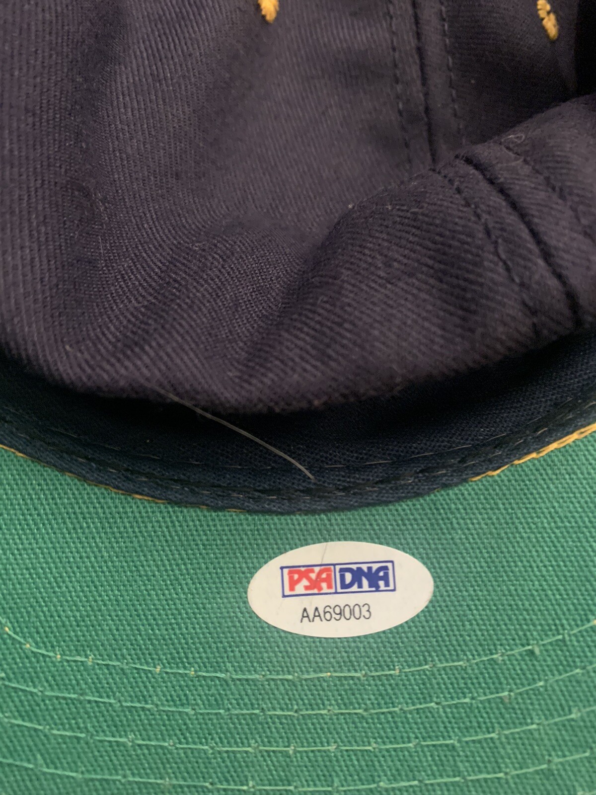 Junior Seau Autographed Baseball Cap