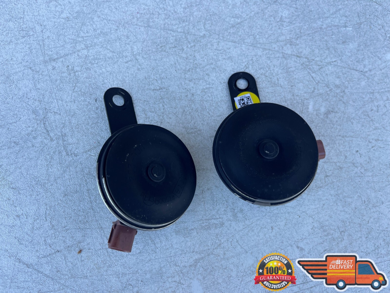 2018-2021 HONDA CLARITY FRONT HIGH TONE & LOW TONE HORN SET OEM 18 19 20 21