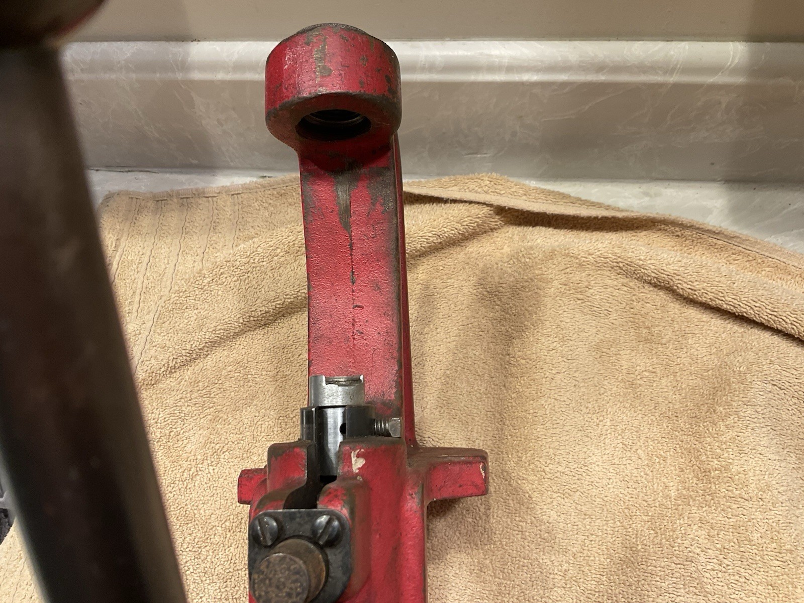 LYMAN All American Comet Single Stage Reloading Press In Working condition