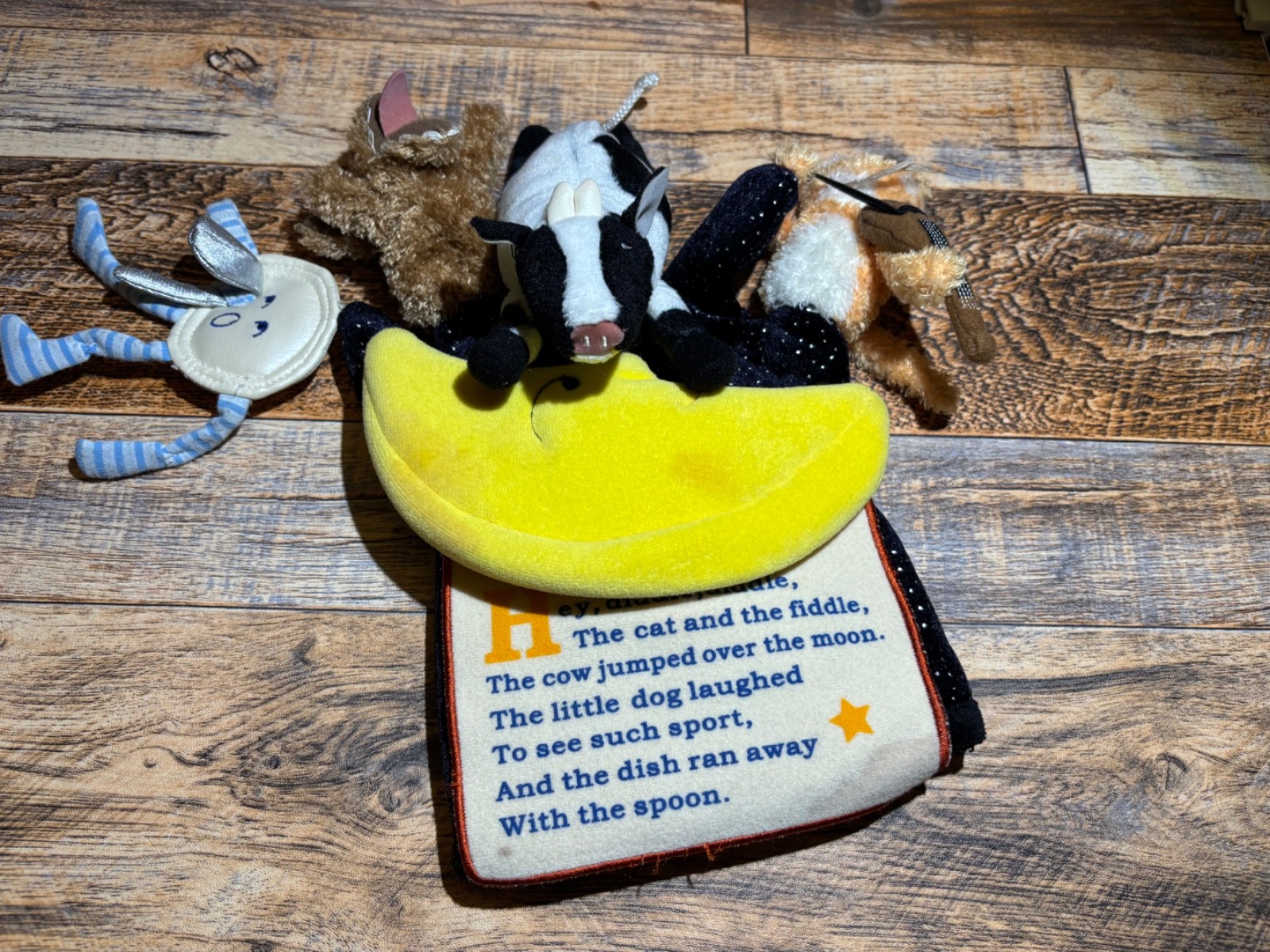 Hey, Diddle, Diddle, The Cat and The Fiddle Preschool Storytelling Puppet Kit