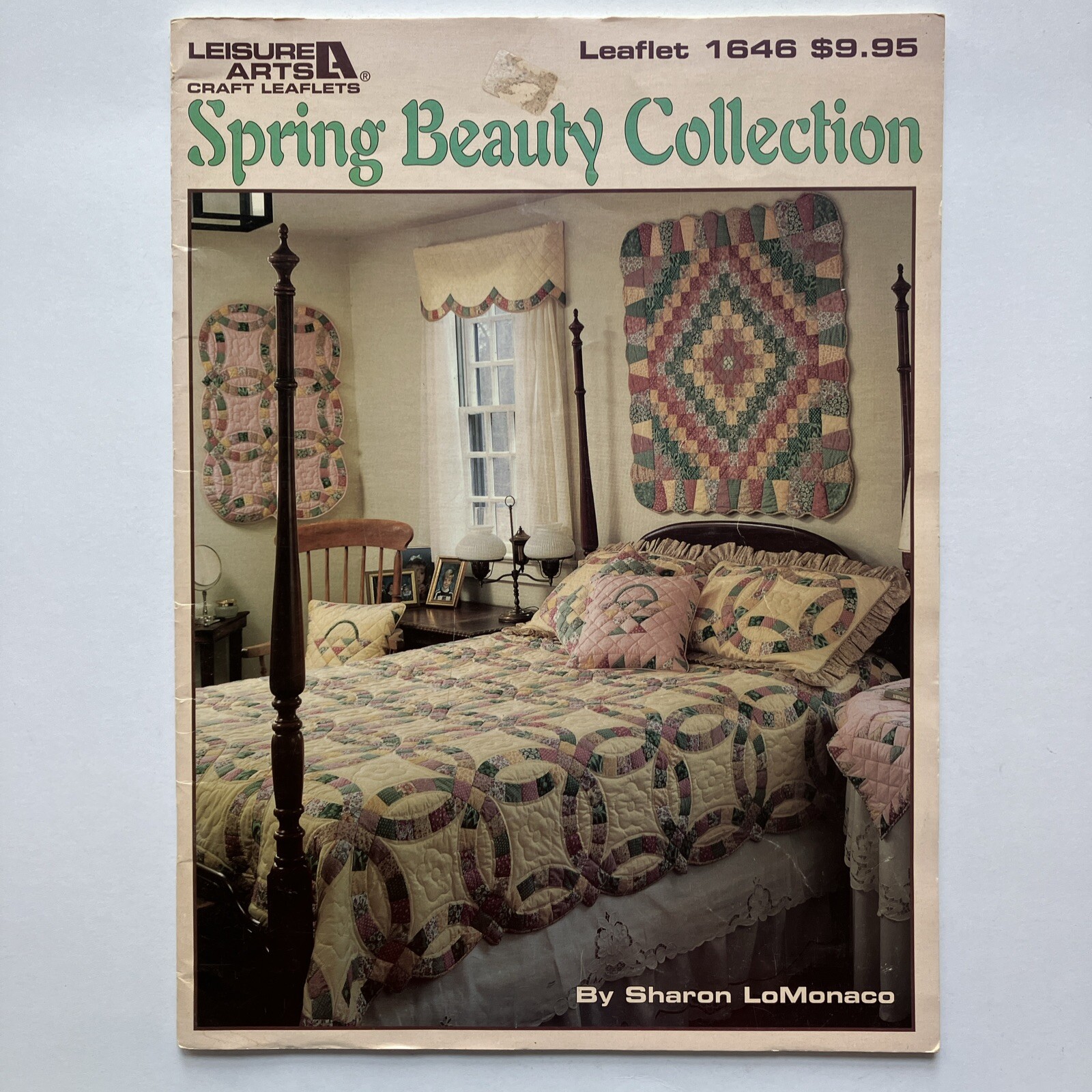 Leisure Arts Leaflet #1646 Spring Beauty Collection Quilting Sharon LoMonaco